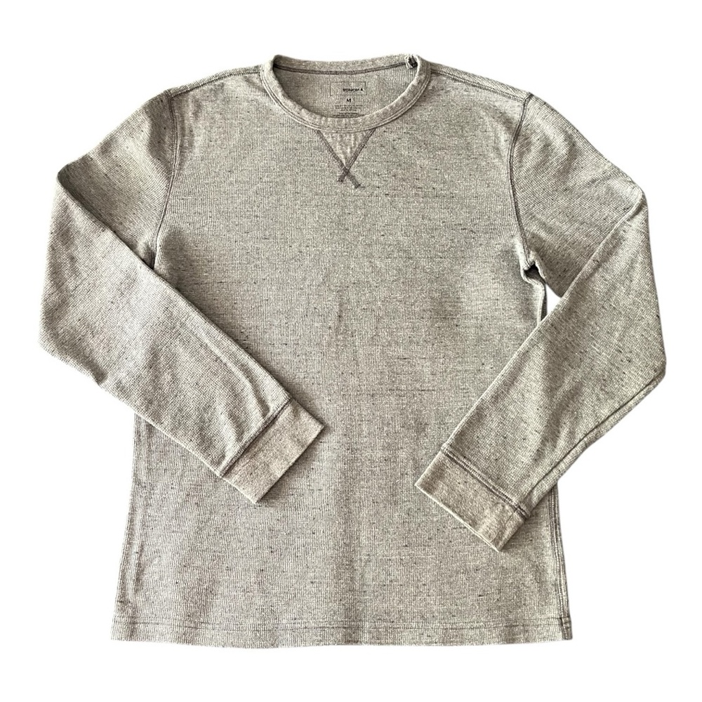 Sonoma Gray Crewneck Long Sleeve Top